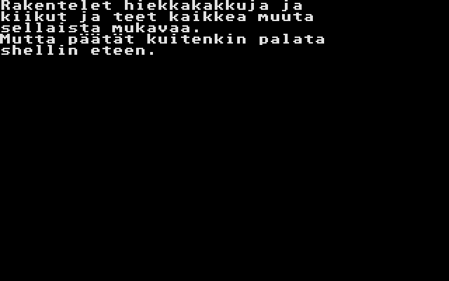 Leisure Suit Eki in Search of a Boyfriend atari screenshot